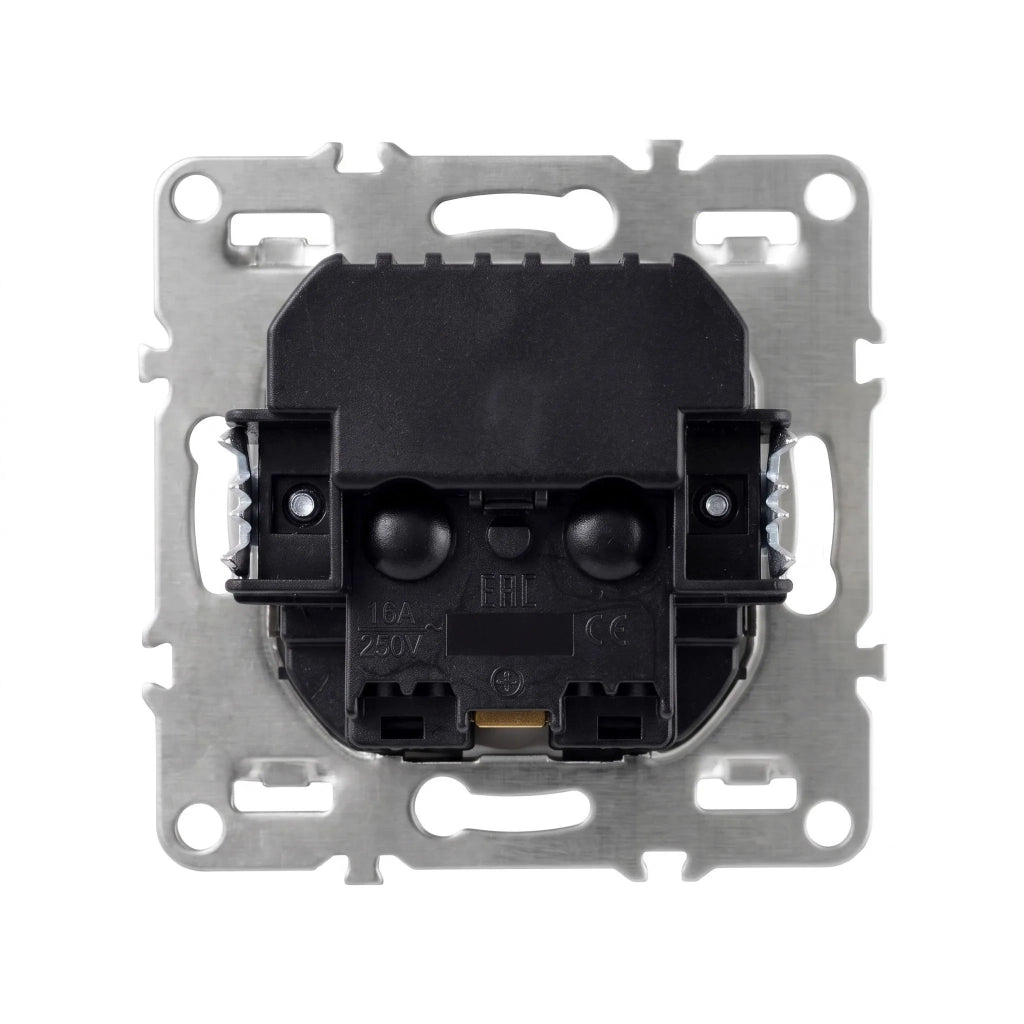 Presa Singola Con Messa A Terra + 2x Usb-a Oste Jnh003-g Beige