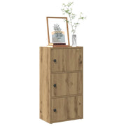 Libreria Rovere Artigianale 40x24x77 cm in Legno Multistrato 860372