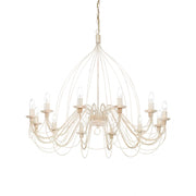 Lampada A Sospensione Corte Sp12 Bianco Ideal-Lux