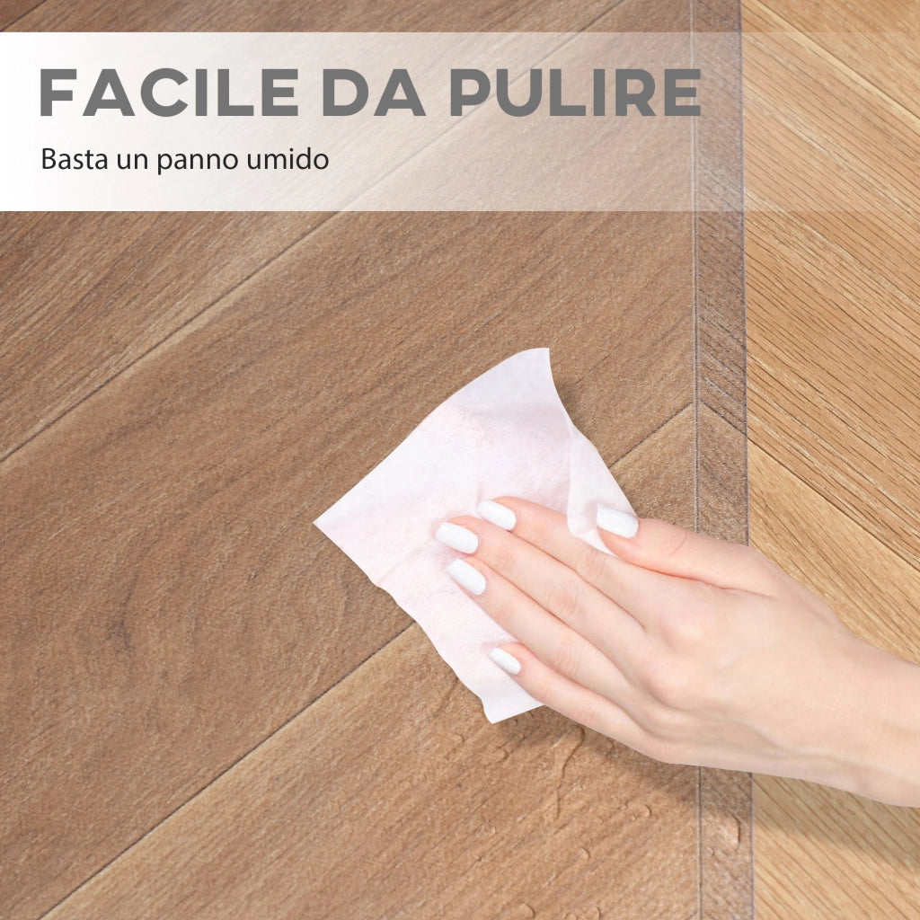 Tappetino per Sedia Ufficio ¨C zephmum ¨C Plastica Trasparente 90x120cm