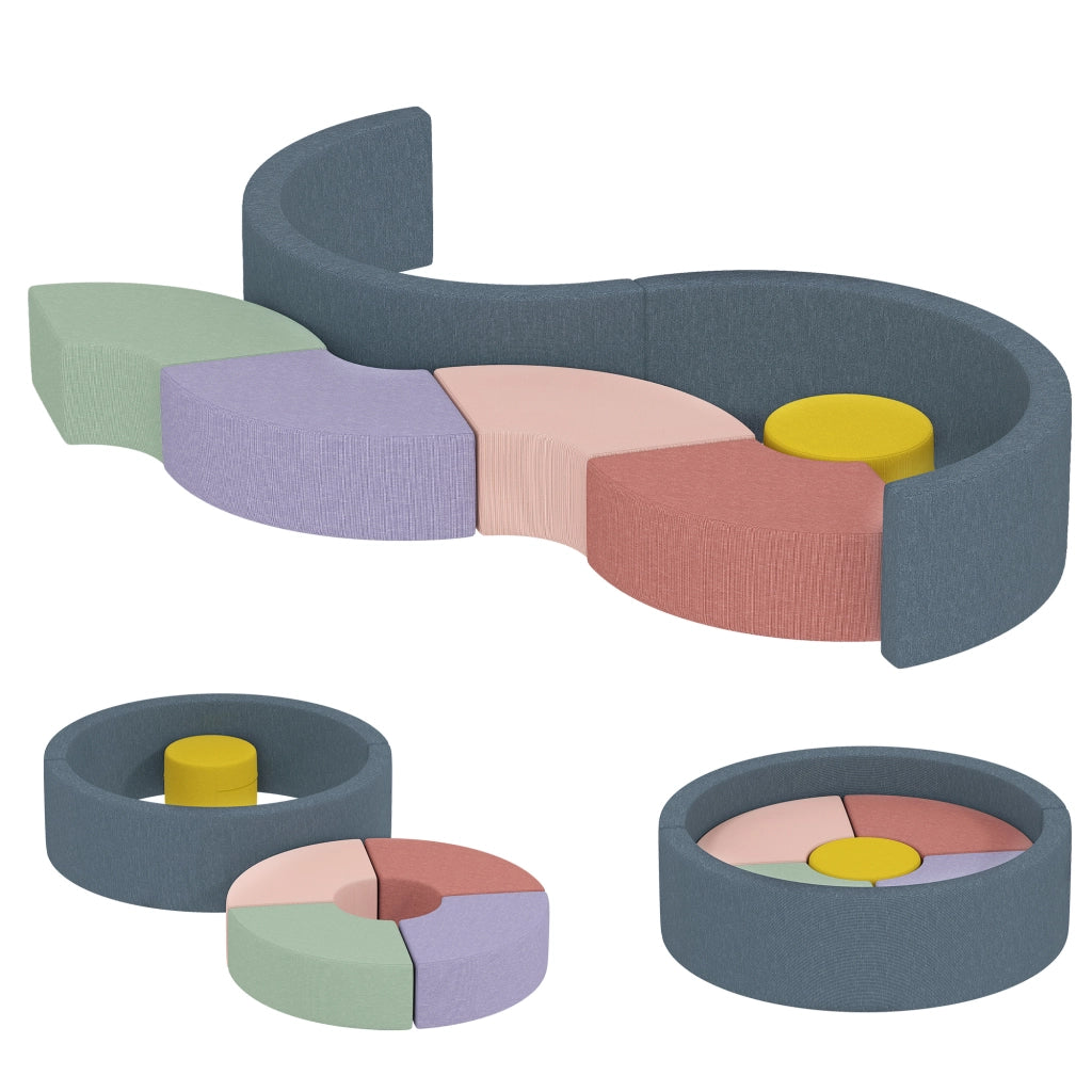 Set Blocchi di Schiuma per Bambini ¨C Minimal ¨C Multicolore
