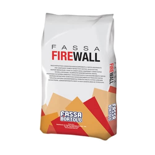 Malta Refrattaria Firewall Fassa Bortolo Grigia 5 kg 5 Pezzi