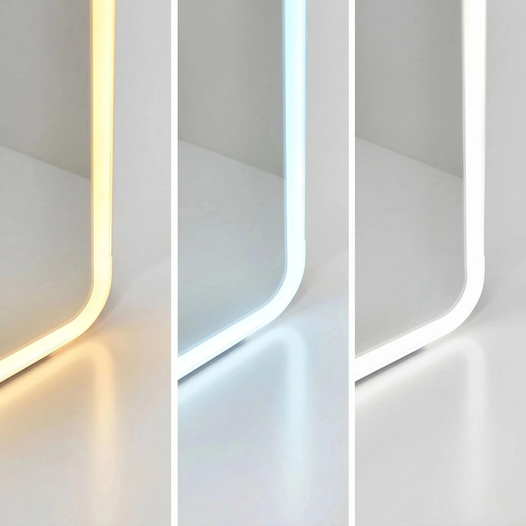 Specchio Led Classico 60x170cm Brush Gold