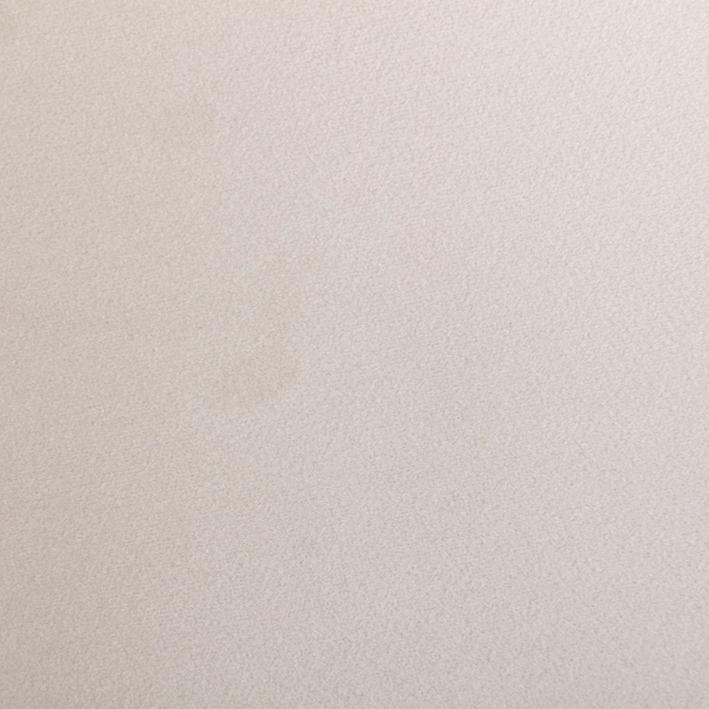 SEDIA in Velluto Beige 64x50,5x71 cm con braccioli