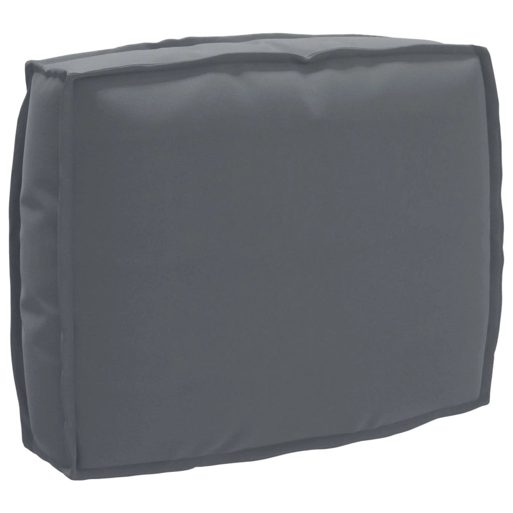 Cuscino Antracite 50 x 40 x 12 cm Tessuto Oxford 42001458