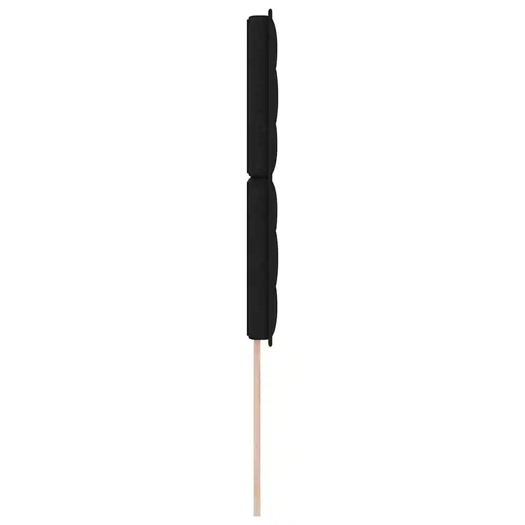 Testiera Nero 100 cm Tessuto 3337679