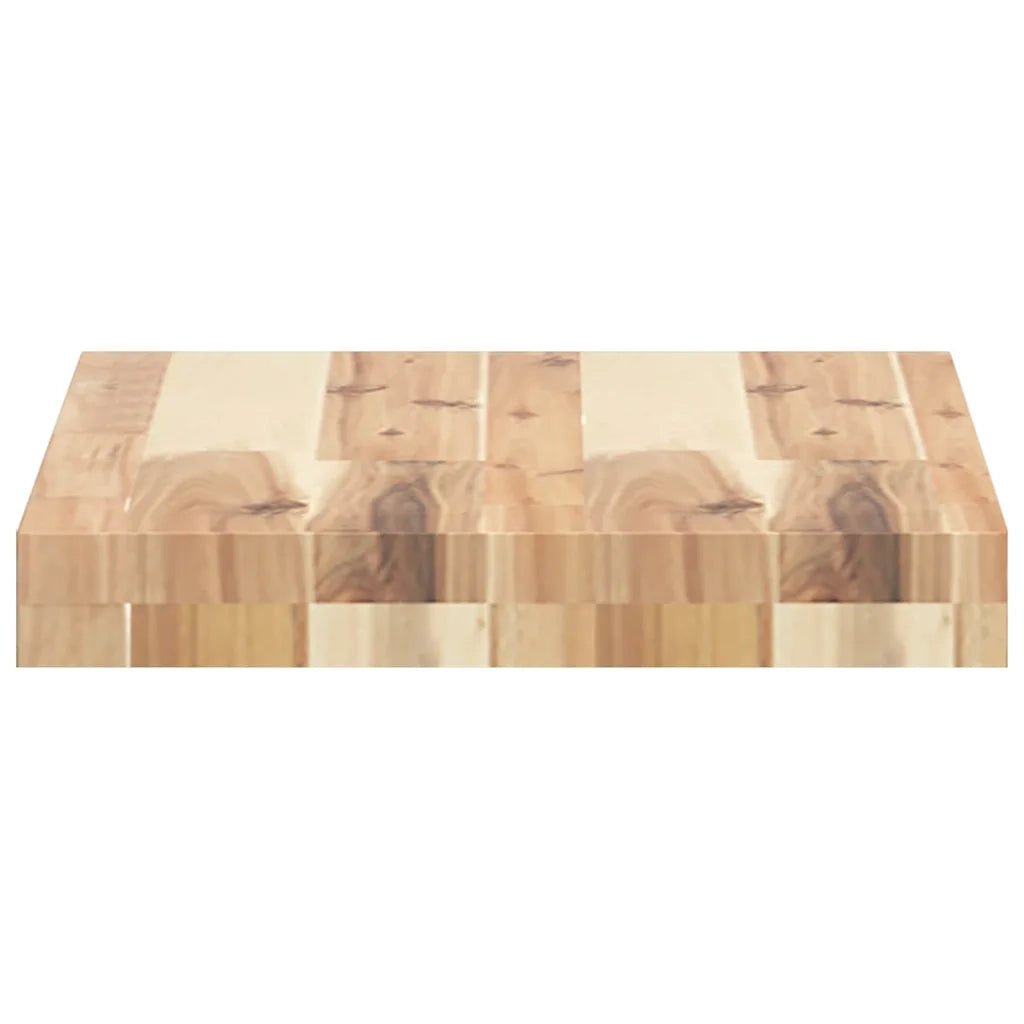 Ripiano a Parete 40x30x4 cm Legno Massello Acacia Non Trattato 3279443