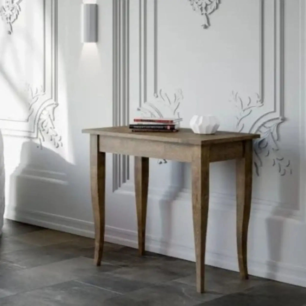 Consolle allungabile 90x48/308 cm Sciabola noce