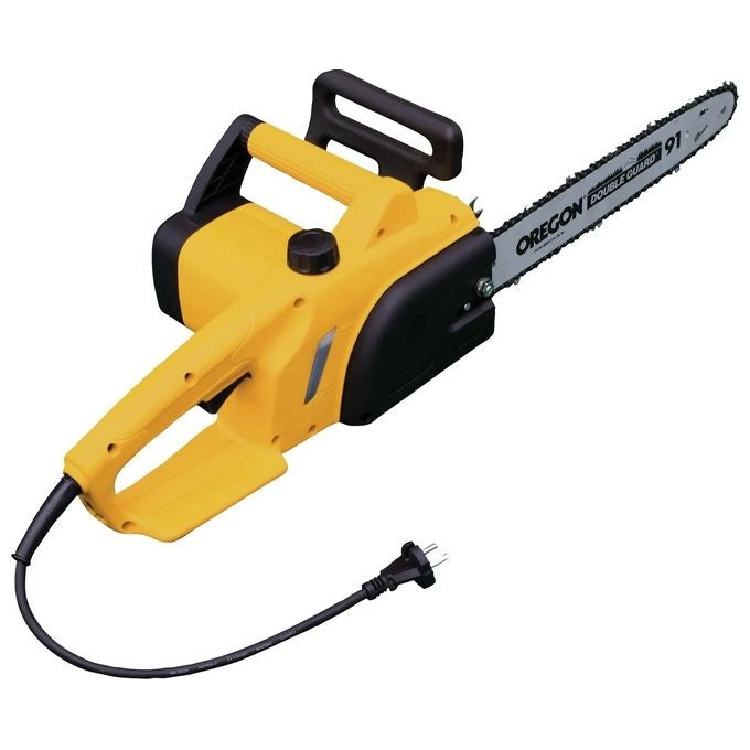 Vigor VES-40 Elettrosega elettrica 2000 W barra Oregon 40 cm catena 3-8'' lubrificazione automatica colore Nero Giallo