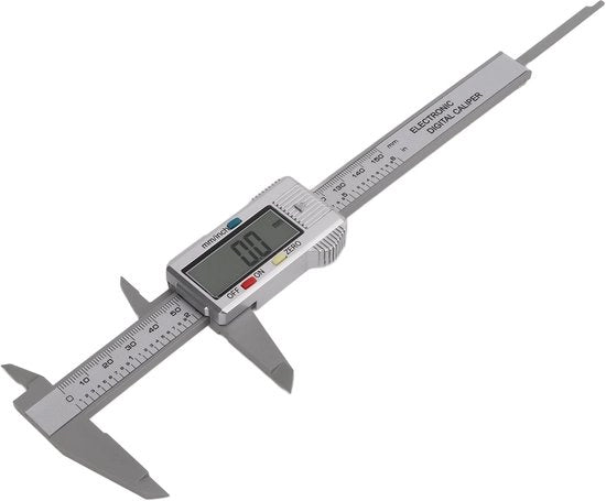 Calibro Digitale con Schermo LCD - Precisione - Misurazione - Aiuto per la Sfoglia - Leggerezza - Misuratore Digitale con Schermo LCD