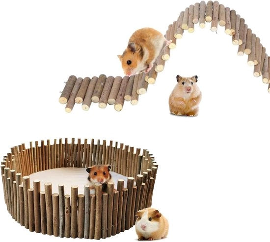 Ponte per giochi per hamsters, topi e altri piccoli animali - 50 cm