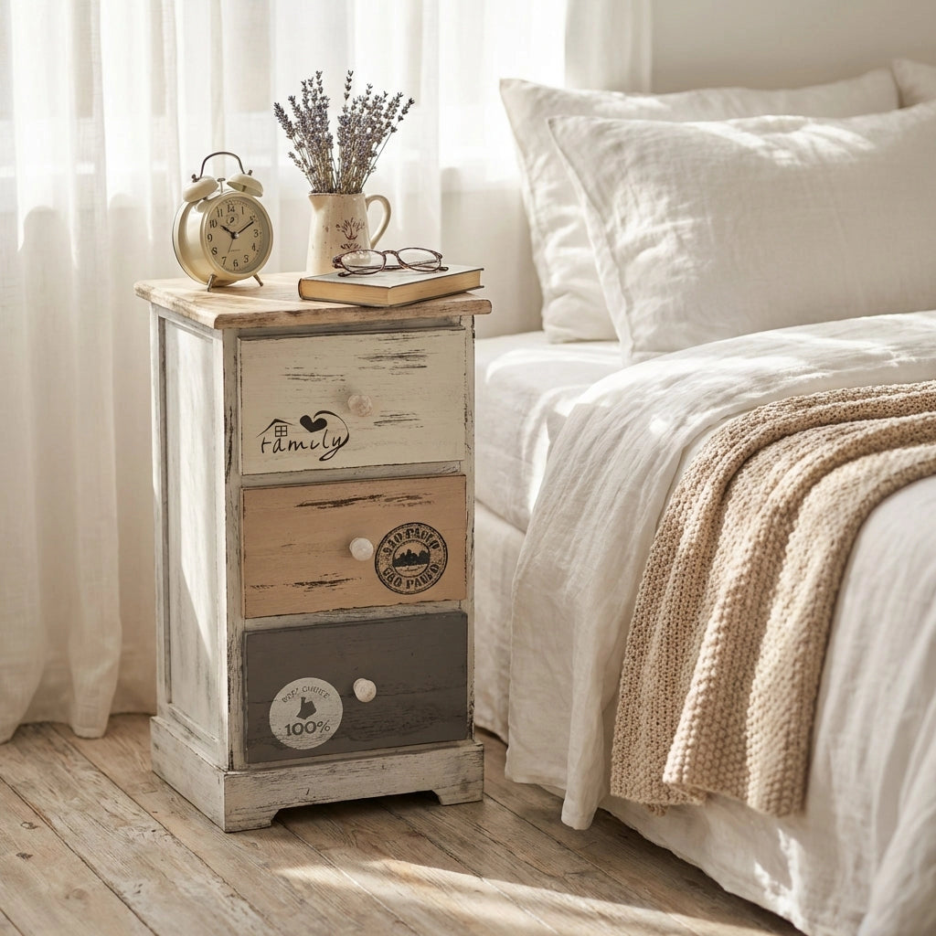 Cassettiera mobiletto per bagno camera - ICARUS