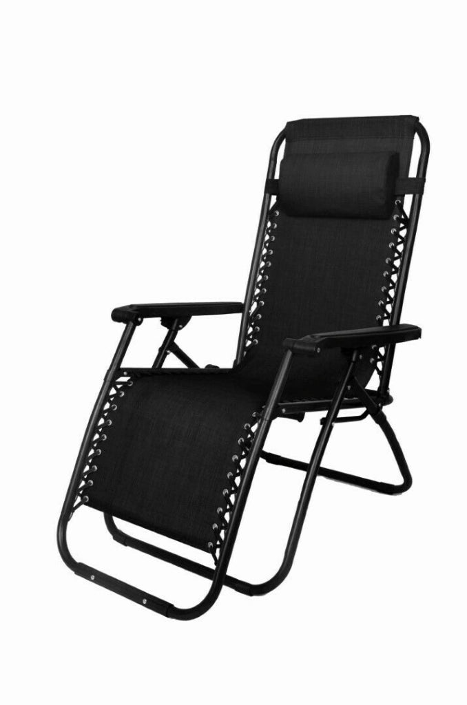 Poltrona Design Nero Cm 172X66 H.108 - Guercio