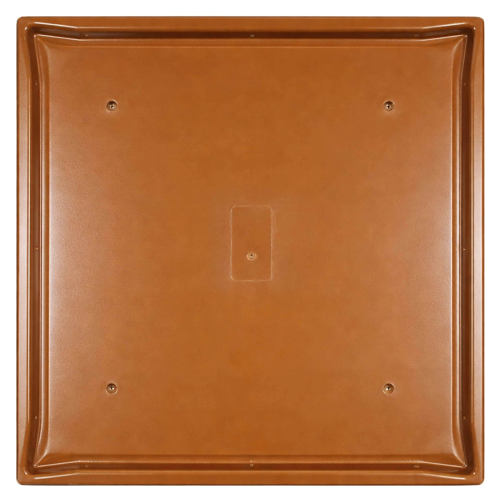 Oviala - Piano tavolo quadrato in laminato 60 x 60 cm in legno chiaro