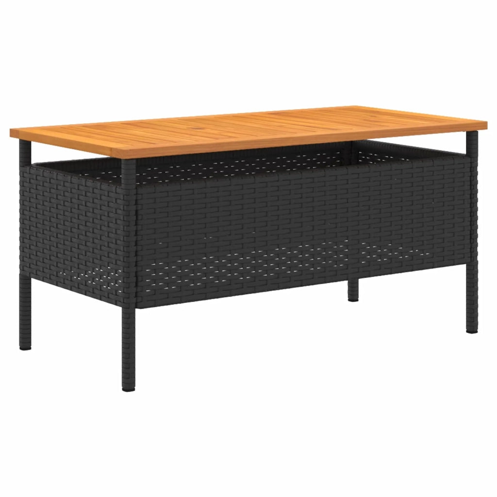 Set da giardino Nero polyrattan 42025107