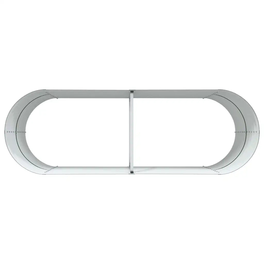 Letto Rialzato Verde 240 x 80 x 81 cm Acciaio 42008124