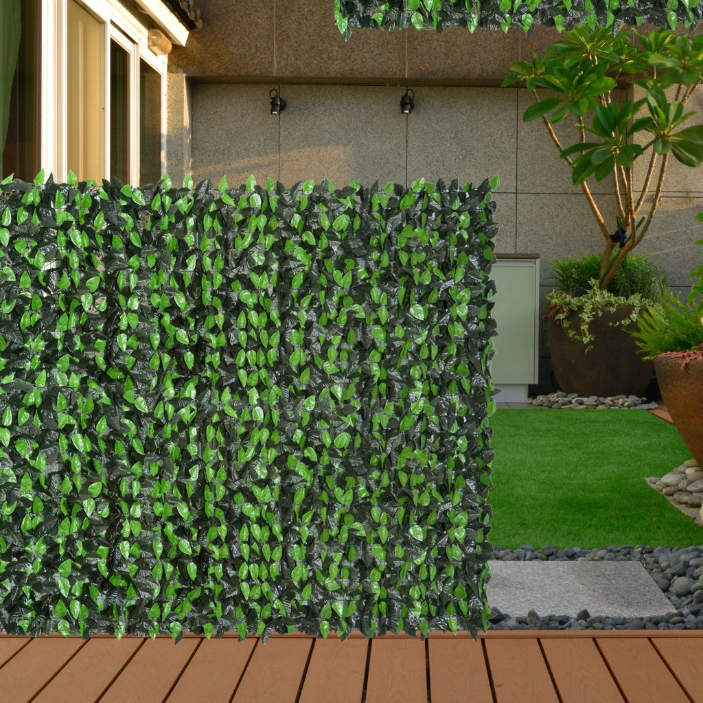 Siepe Artificiale ¨C zephmum ¨C Verde Chiaro e Scuro 3x1 m