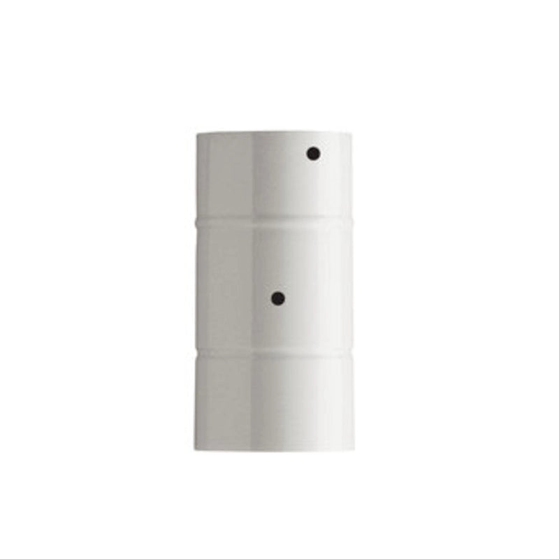 TUBO FORATO PER SERRANDE H 25 CM D 10 CM BIANC0- 1,0 pz