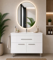 Mobile bagno con lavabo ORIGENBATH BAHIA senza specchio 60x35 cm bianco