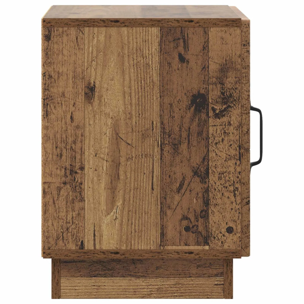 Comodino 2 pz Legno antico 43 x 34,5 x 47 cm 895272