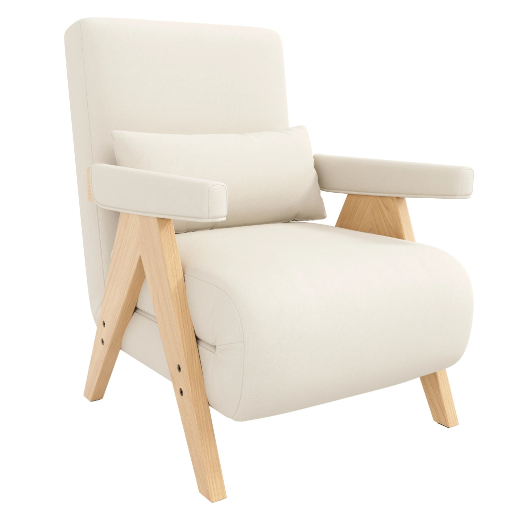 Poltrona Letto Singola Pieghevole ¨C MINIMAL ¨C Tessuto Imbottito