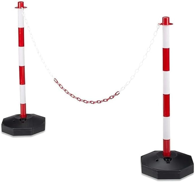 COLONNINA DI DELIMITAZIONE CON BASE 90 cm
