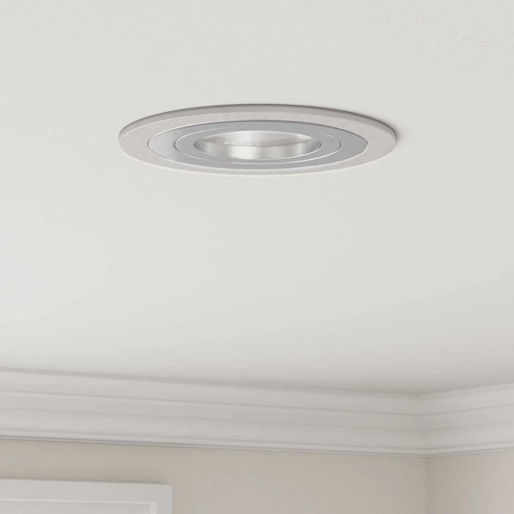 Spotlight Argento 9 x 9 x 2 cm Alluminio CFW7428372