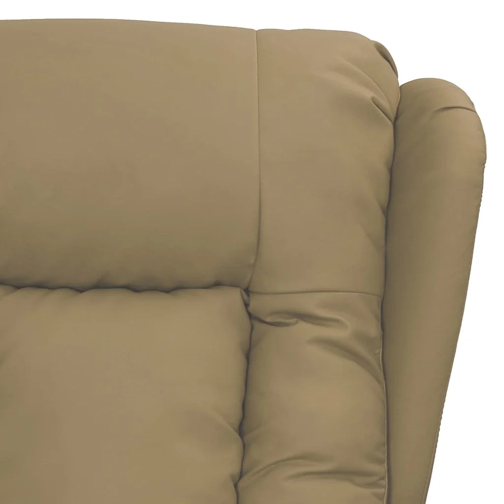 Poltrona Massaggiante Cappuccino in Similpelle 339077