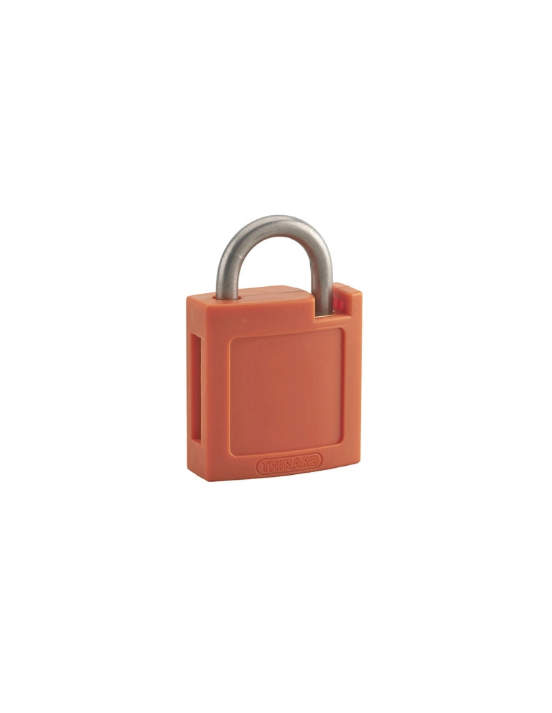 Set di gusci ABS anteriore e posteriore arancioni per lucchetto – THIRARD
