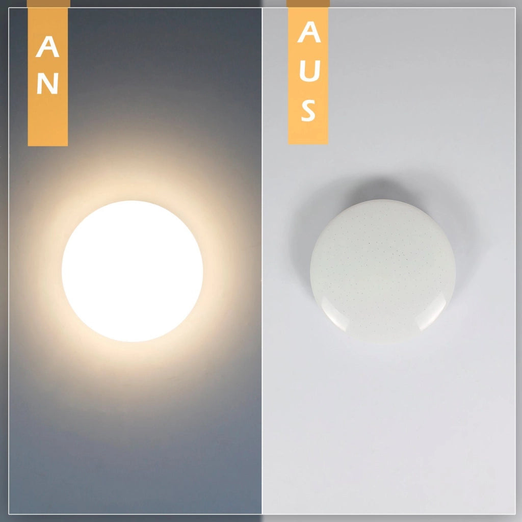ZMH Lampada da soffitto LED piccola forma stella moderna per camera letto