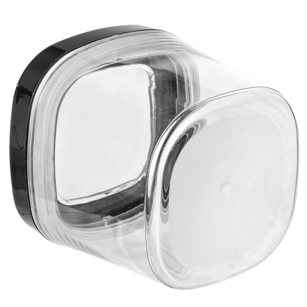 Contenitore per alimenti KADAX per spezie e prodotti sfusi con coperchio, 0,6 l, in plastica.