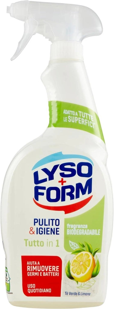 LYSOFORM SPRAY TUTTO IN 1 PULITO E IGIENE TE VERDE LIMONE 700 ML