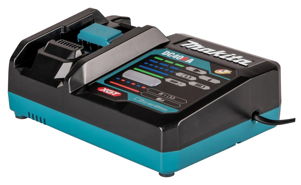 Makita DC40RA (191E07-8) – Caricabatterie Rapido XGT 40V caricatore litio