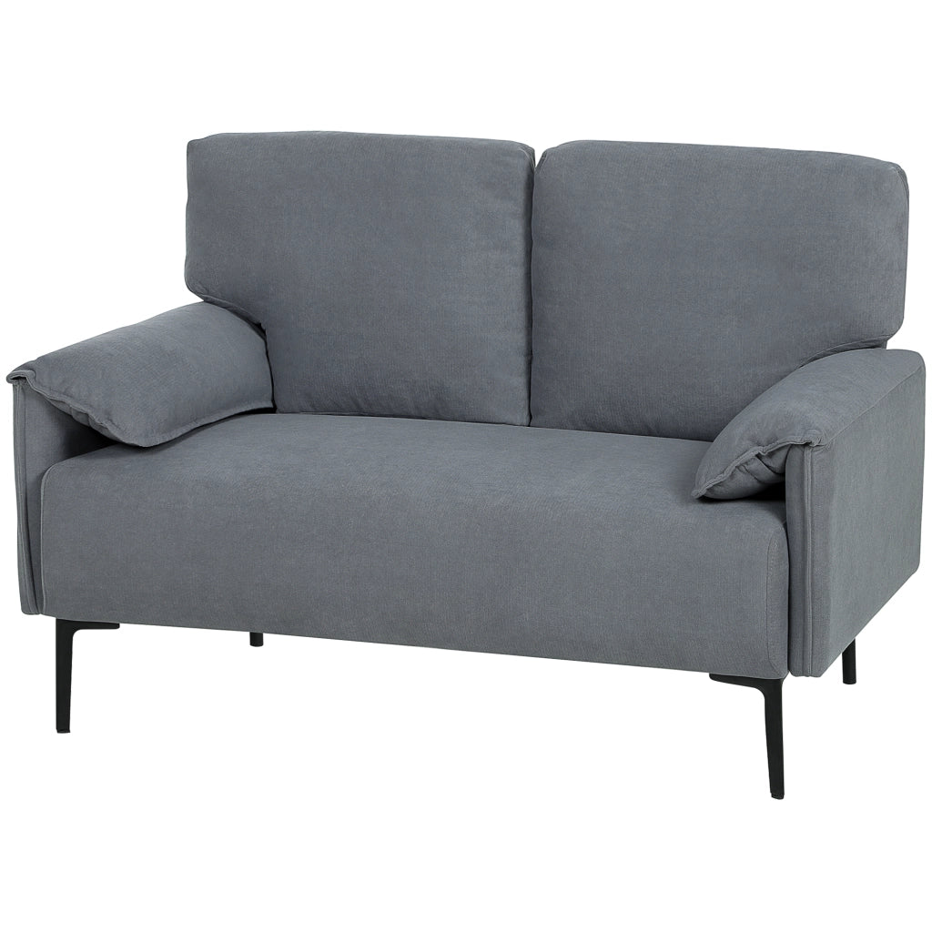 Divano 2 posti ¨C Minimal ¨C Tessuto velluto nero