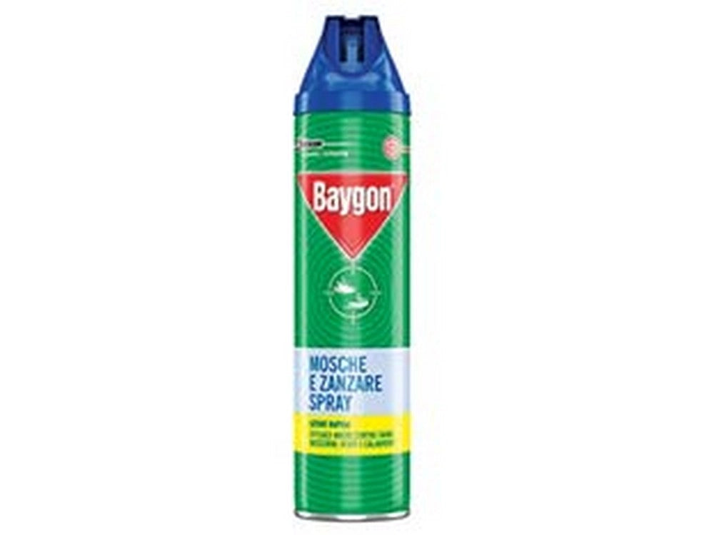 12pz baygon insetticida mosche e zanzare plus - ml.400 cod:ferx.fer250818