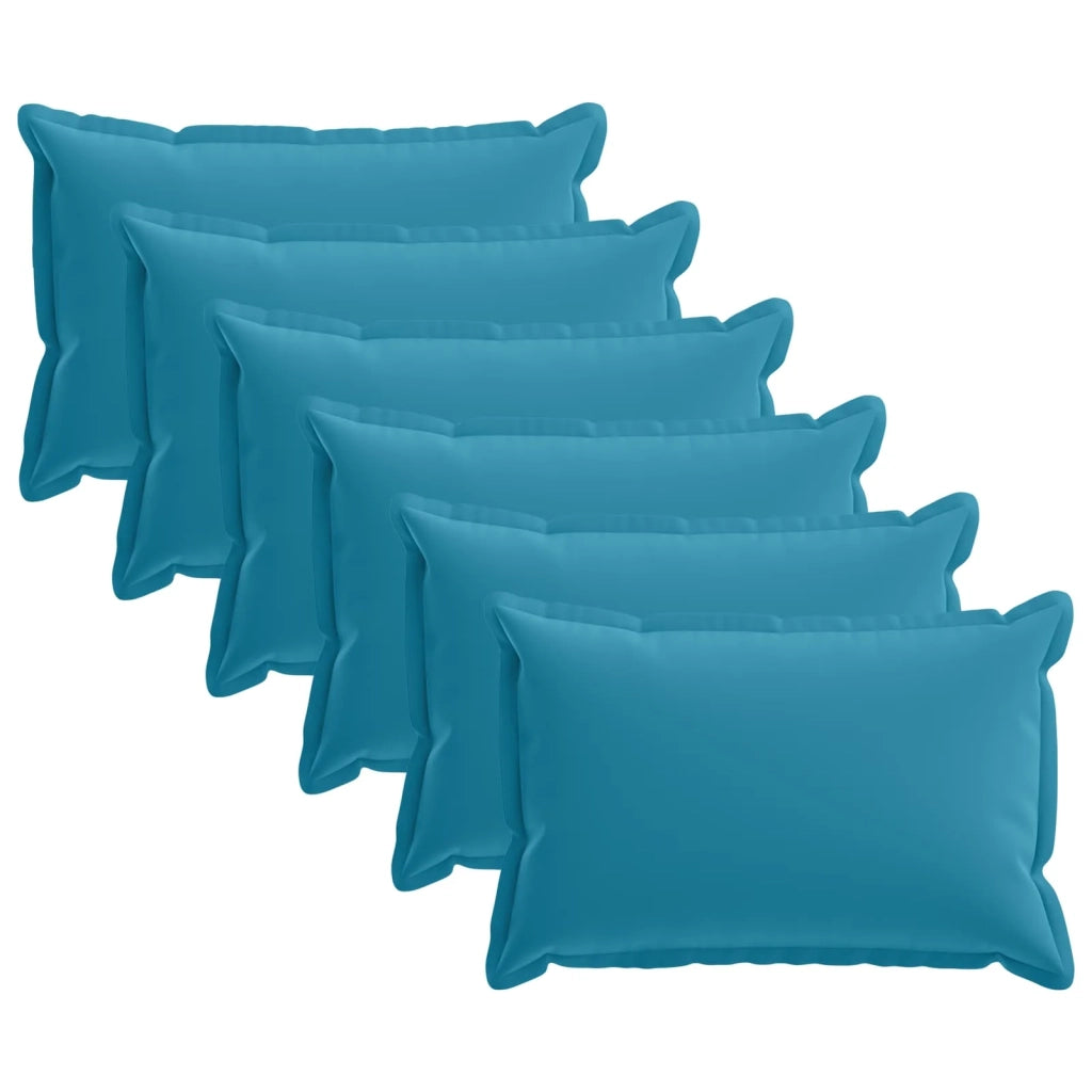 Cuscino 6 pz HOUTEN Azzurro 40 x 60 cm Poliestere 933371