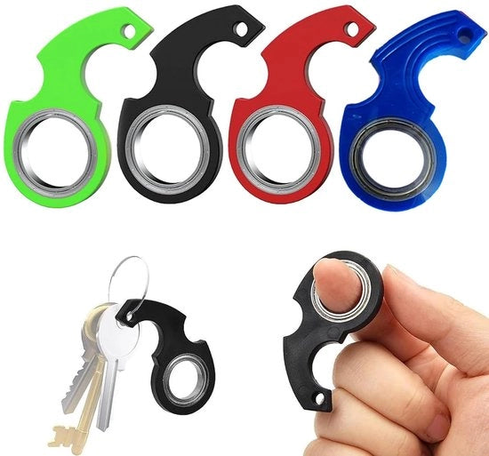 Fidget Spinner Roterante - Material ABS - Dimensioni Compacte - Tempo di Gioco 3-5 Minuti