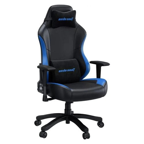 Andaseat luna sedia gaming taglia l in pvc nero/blu - ANLUNAPNB