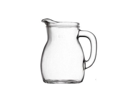 Brocca Caraffa in vetro per acqua o vino bistro' 1 litro Bormioli Rocco