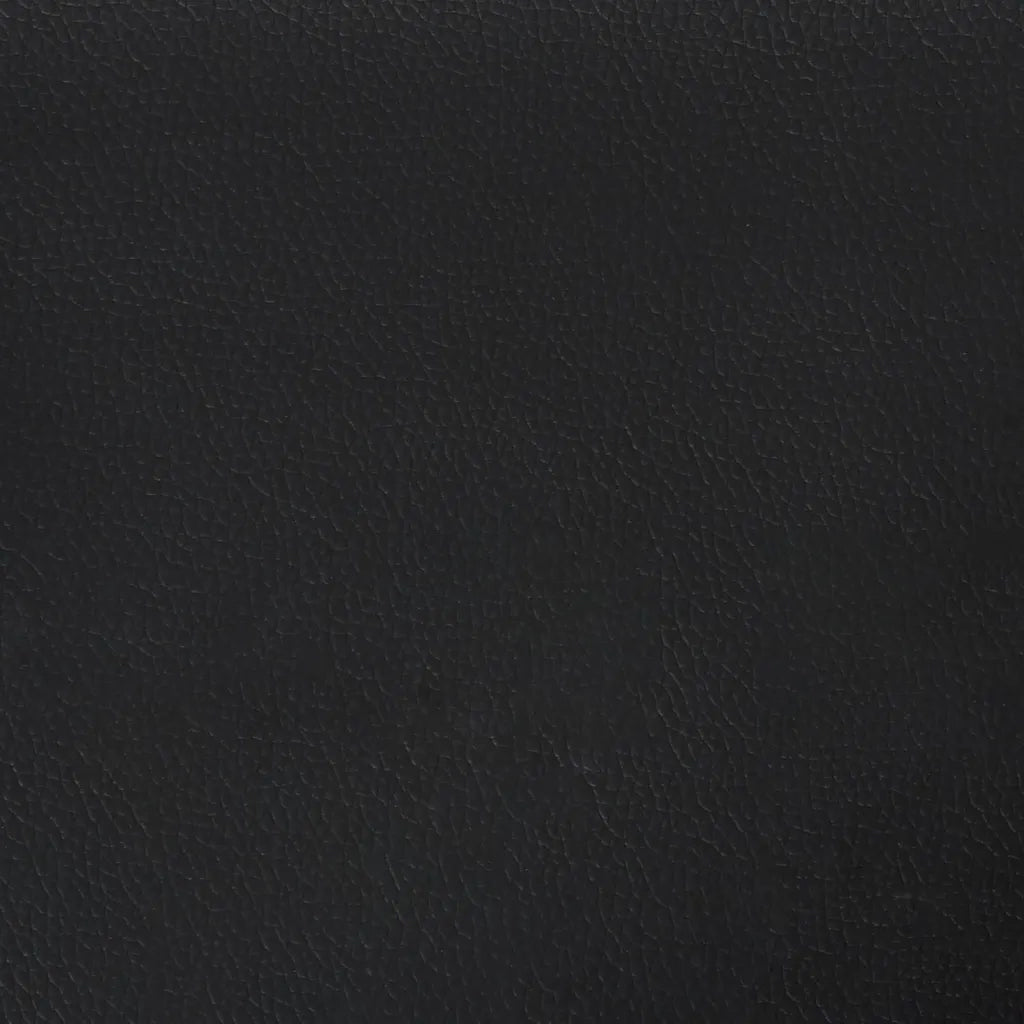 Testiera | Testata Nera 144x5x118/128 cm in Similpelle
