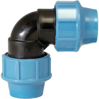 GOMITO A COMPRESSIONE PN16 UNIDELTA - MM 16X16- 5 pezzi