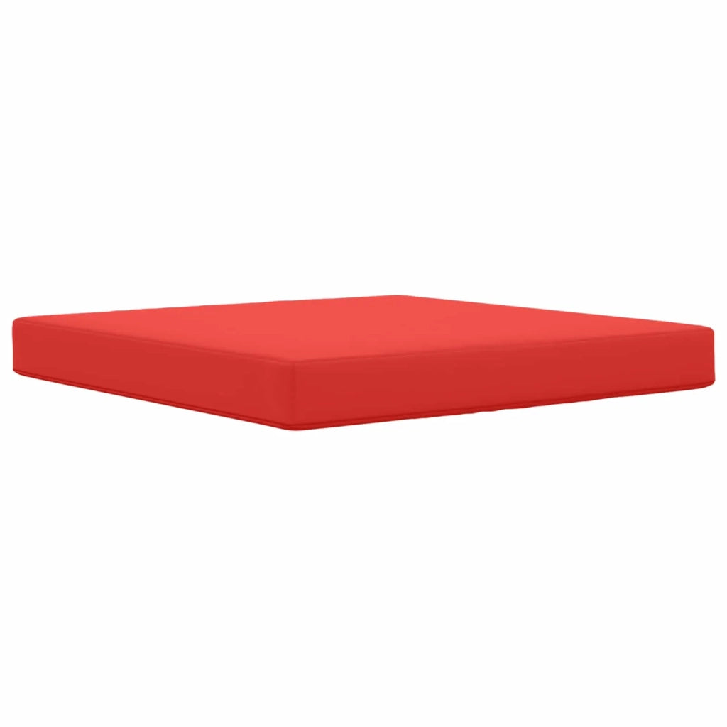 Cuscino per divano da esterno 3 pcs Rosso Poliestere 900886