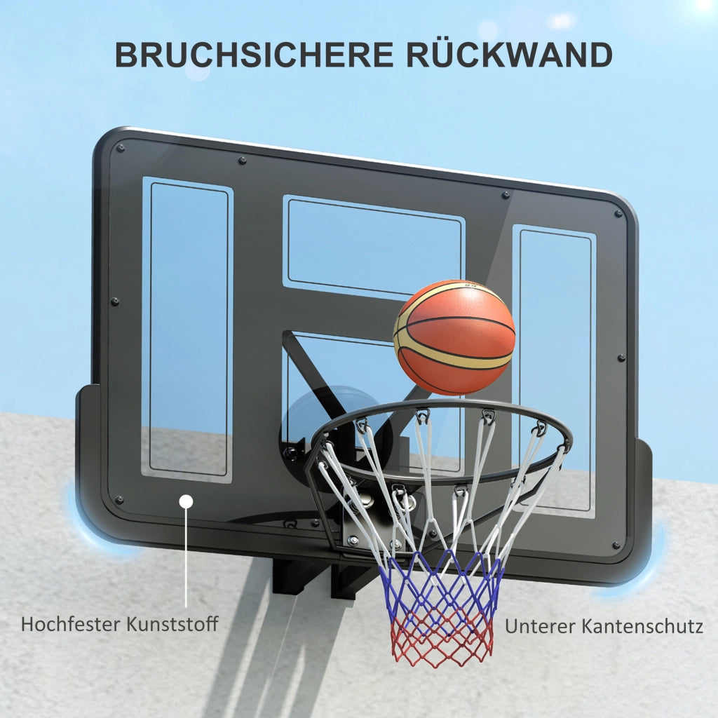 Canestro da Basket da Muro ¨C Minimal ¨C Nero