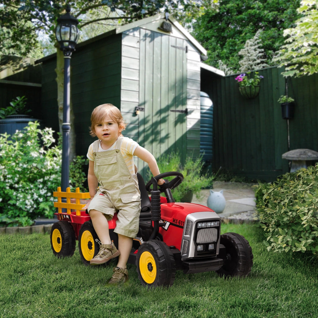 Auto Elettrico per Bambini ¨C Minimal ¨C Rosso e Nero