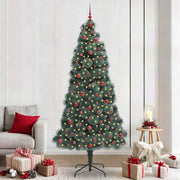 Albero di Natale artificiale pre-illuminato con set di palline 3396190