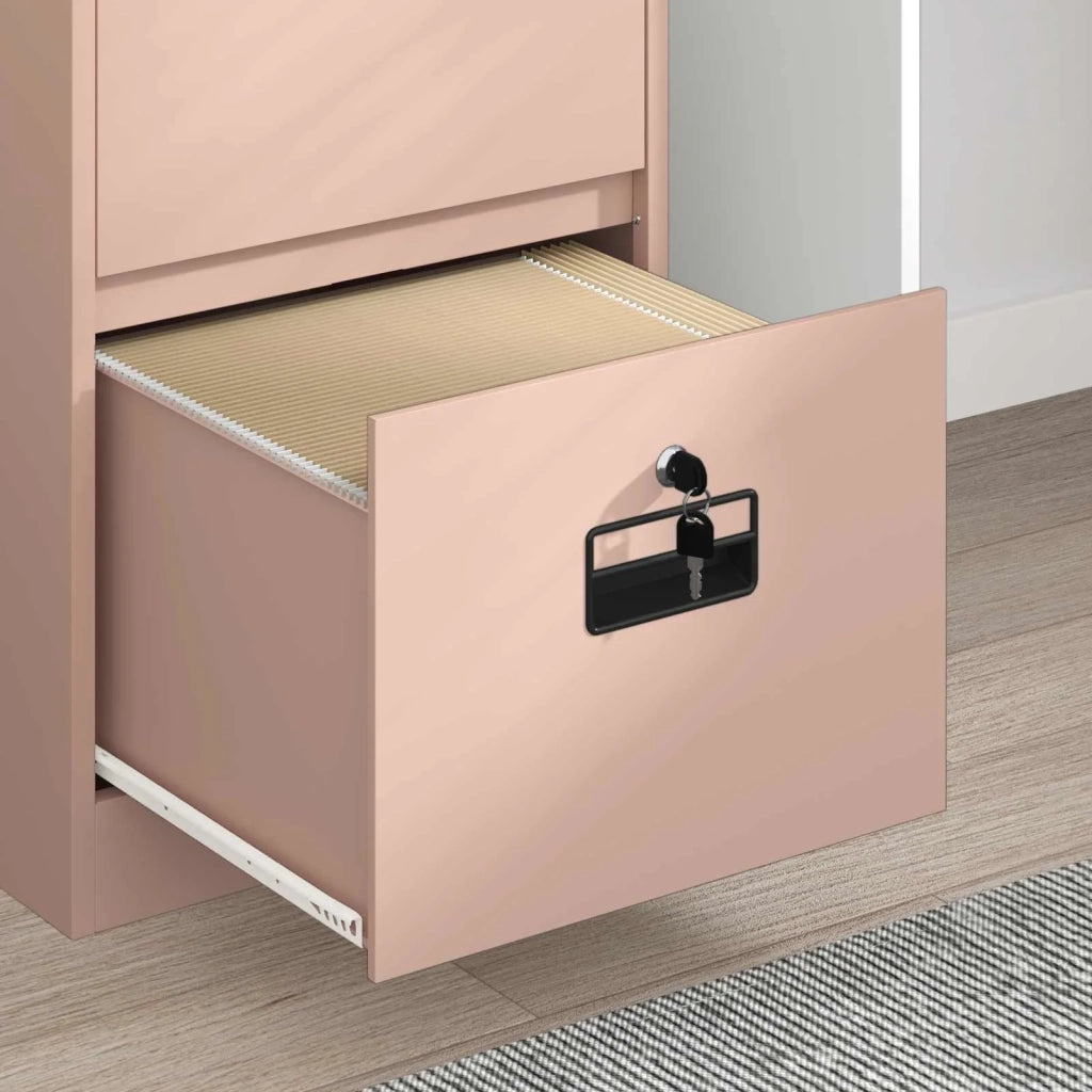 Armadio per File con cassetto Rosa 45,5 x 42 x 106,5 cm CFW4118319