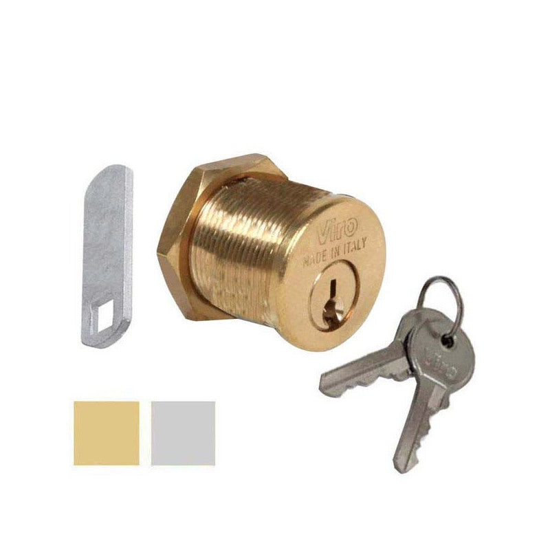 Cilindro Levetta 20 Ottone Nichelato 1053 Viro