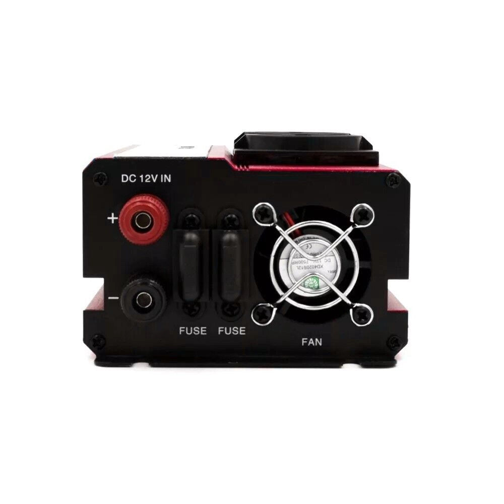 INVERTER da 12V a 220V 1500W CON USB PRESA TRASFORMATORE PER CAMPER AUTO DW-3988