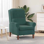 Divano Sedia-Poltrona Verde scuro Velluto 551522