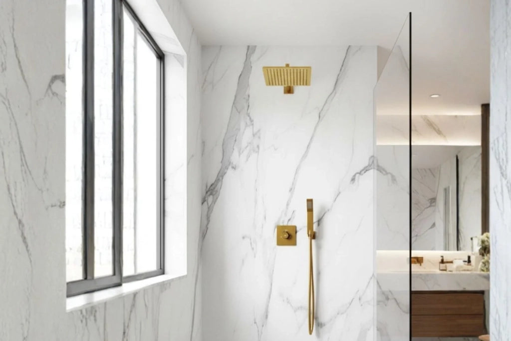 Miscelatore lavabo da incasso Sirio Oro DUCHA.ES